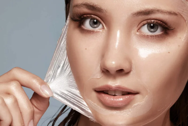 Chemical facial peel skincare