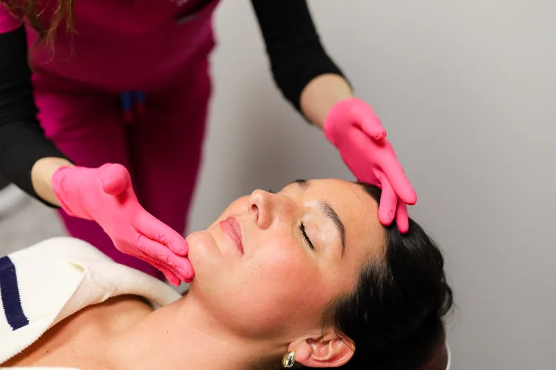 Microdermabrasion facial treatment